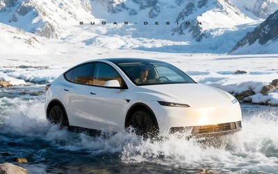 廉价版特斯拉Model Y外观（血战到底）设计提前看 有望20万起售？